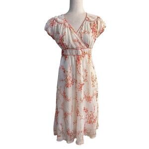 Vintage Cottagecore 90s Jody California Baby Doll Dress Coquette Sz 7/8 USA Made